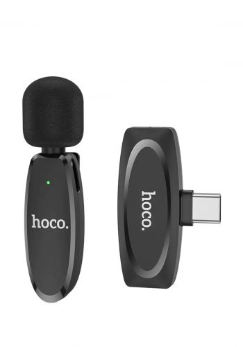 مايكروفون موبايل لاسلكي - Hoco L-15 Type-C Lavalier Microphone