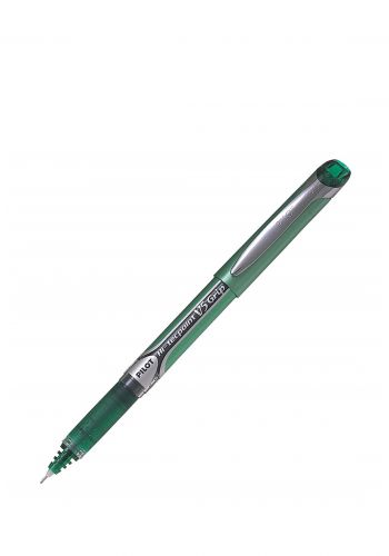 قلم حبر سوفت اخضر اللون من بايلوت Pilot Hi-Tecpoint V5 Grip