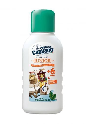 معجون اسنان الاطفال 75 مل من كابتينيو   capitano Baby +6 teethwash