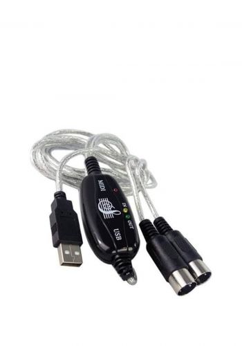كابل يو اس بي متوسط الطول USB MIDI Cable
