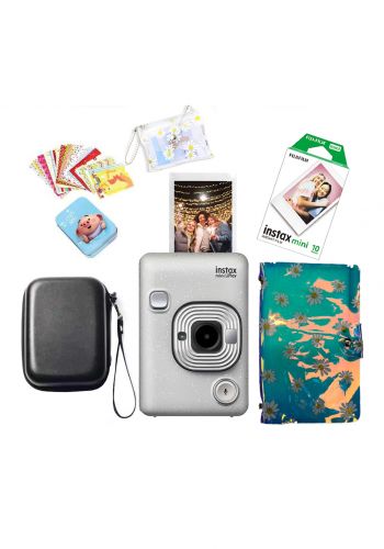 كاميرا فورية ميني لايبلاي مع هدايا من فوجي فيلم Fujifilm Instax Mini liplay Camera