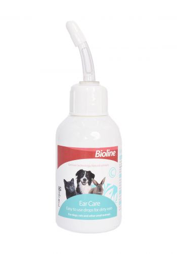 قطره عين و اذن للحيوانات الاليفه 50 مل  Bioline  Ear drop