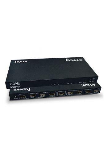Aswar AS-HDMI-SP18 - 8 Port HDMI Splitter موزع اشارة من اسوار