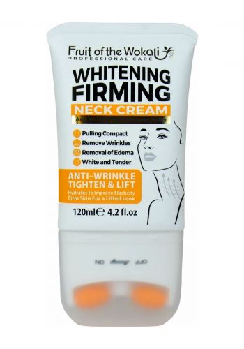 كريم تبييض وشد الرقبة  120 مل  من فروت اوف ذا وكالي  Fruit of the Wokali Whitening firming Neck Cream 
