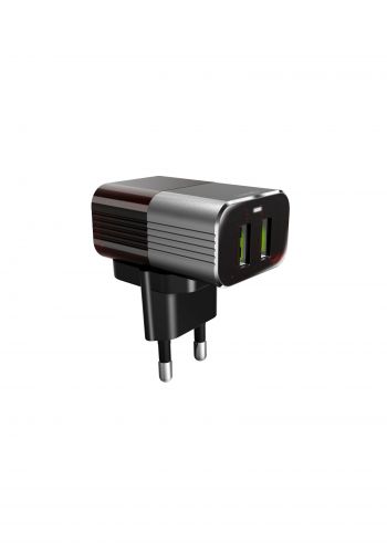 شاحنة جدارية بمنفذين 12 واط Ldnio A2206 12W Phone Charger 