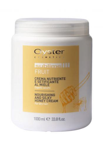 ماسك مغذي للشعر الجاف بخلاصة العسل 1000 مل من أويستر Oyster Sublime Fruit Hydrating Honey Mask 
