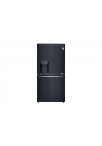 ثلاجة 570 لتر من ال جي LG GCL-334DCB Side by Side Refrigerator