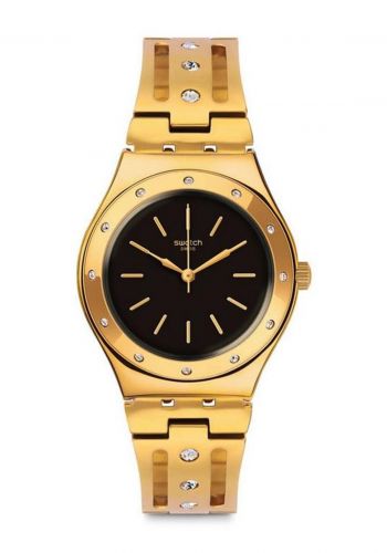 Swatch YLG135G Women watch ساعة نسائية ذهبي اللون من سواتش