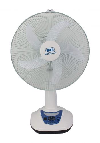 مروحة شحن منضدية  18 انش من بي جي Bg BG-2946 Table Fan 12V