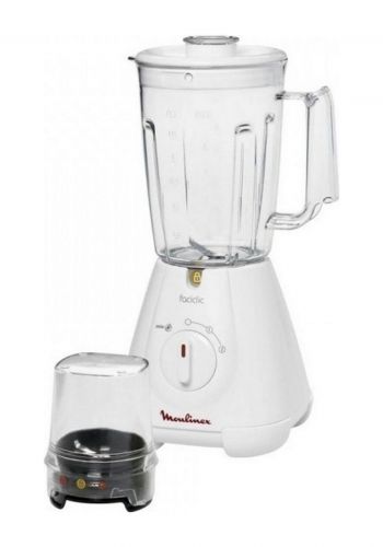 خلاط كهربائي 1.5 لتر 400 واط من مولينكس Moulinex LM30114A Faciclic Blender