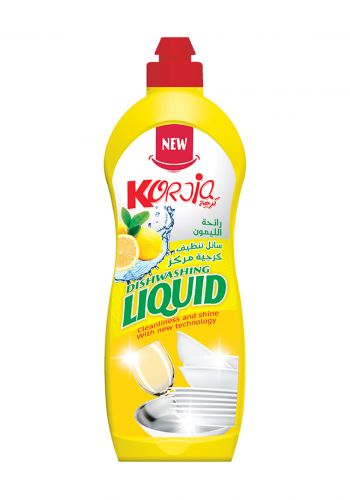 سائل غسيل الصحون برائحة الليمون 750 غم من كرجية Korjia Dish Washing Liquid
