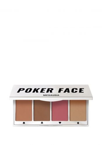 باليت برونزر ومورد خدود درجة 02 من ميساودا Mesauda Poker Face Blush & Bronzer