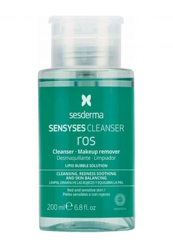 تونر منظف ومزيل مكياج للبشرة الحساسة المتهيجة 200 مل من سيسديرما Sesderma Sensyes Cleanser Ros For Red Sensetive Skin  