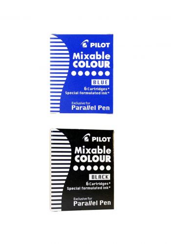 Pilot Ic-P3-S6 Parallel Pen Ink Cartridges 6 Pcs سيت خراطيش حبر
