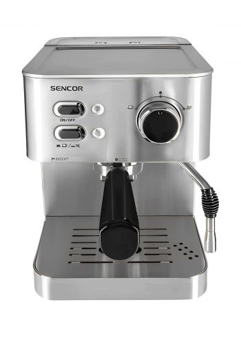 محضرة اسبريسو بقدرة 1050 واط من سنكور Sencor SES 4010SS Espresso Machines 