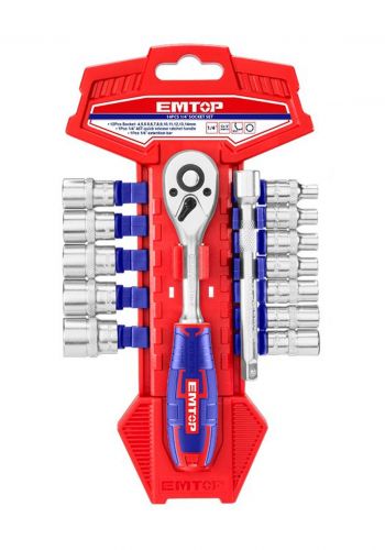 سيت لقمة راجز 14 قطعة من إيمتوب Emtop ESKT14141 Socket Set

