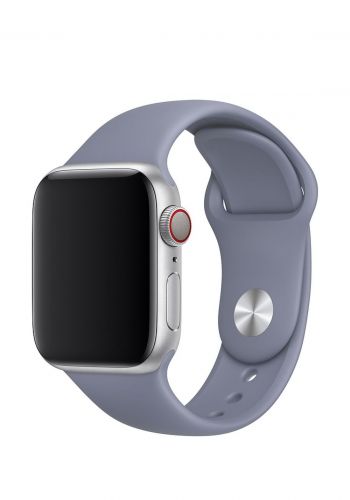 سوار سيليكون لساعة أبل Silicone Apple Watch Band -Lavender Gray
