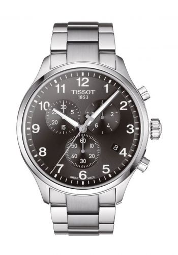 ساعة رجالية فضية من تيسوت Tissot T1166171105701 Watch     