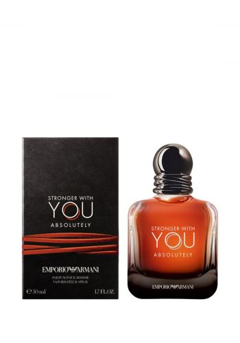 عطر رجالي 50 مل من جورجيو ارماني Giorgio Armani Emporio Armani Stronger With You Absolutely Men's Eau De Parfum Spray