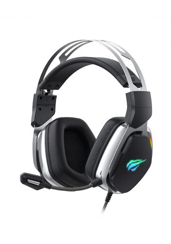 سماعة رأس سلكية من هافيت Havit H2018U RGB Gaming Wired Headphone-Black 