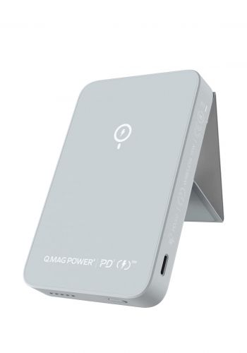 شاحن محمول لاسلكي Momax Q Mag 5,000mAh Magnetic Wireless Power Bank