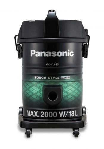 مكنسة كهربائية 2000 واط 18 لتر من باناسونيك Panasonic MC-YL633GH47 Tank Vaccum Cleaner
