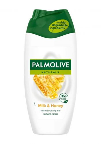 غسول للجسم بخلاصة العسل والحليب 250 مل من بالمولايف  Palmolive Naturals Milk & Honey Shower Gel