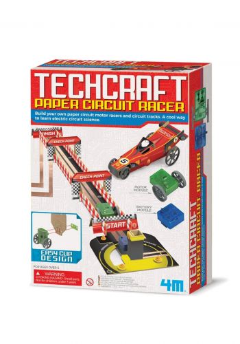لعبة مضمار سباق السيارات من 4 ام4m Techcraft Racer
