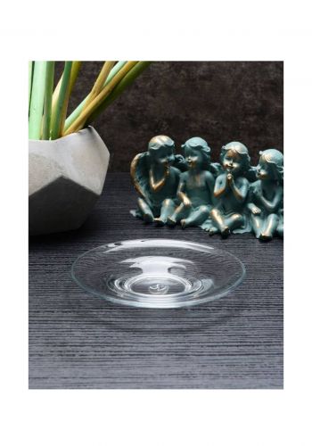 سيت صحون شاي زجاجية 6 قطع من باشابهجة Pasabahce Glass Tea Plate Set