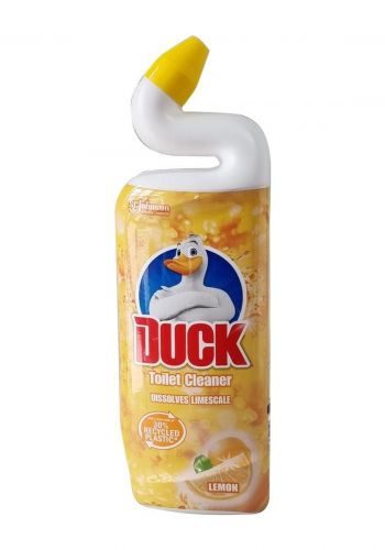 منظف ​​المرحاض ومزيل الكلس برائحة الليمون 750 مل من دك Duck Toilet Bowl Cleaner & Descaler - lemon
