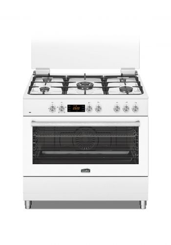 طباخ غازي خمس شعلات (60*90) سم Simfer F9504SEWBB Gas Cooker 