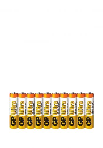  بطارية شحن 10 قطع بطارية من جي بي Gp GP24AU-2P10 Ultra Alkaline Battery AAA