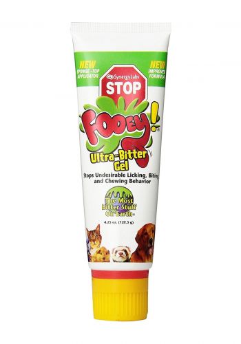 جل مانع العض للكلاب 120.5 غرام من فوي Fooey Ultra Bitter Gel