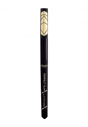قلم محدد للعيون رقم 1 باللون الاسود من لوريال باريس L'Oreal Paris Perfect Slim Liner - Intense Black