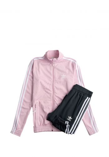 تراكسوت نسائي وردي و اسود اللون من اديداس Adidas BA2513 Trucksuit
