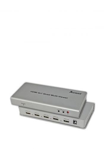 عارض رباعي متعدد من اسوار  Aswar  AS-HDMI-QUAD HDMI 4x1 Quad Multi-Viewer