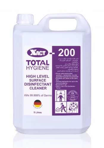 Xact Hygiene Surface Disinfectant سائل تنظيف الاسطح 5 لتر  من اكزاكت