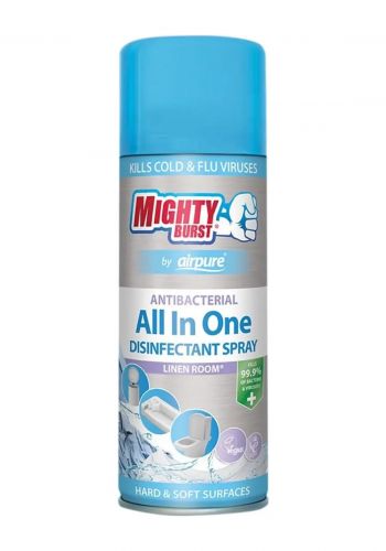 بخاخ مطهر متعدد الاستعمالات 450 مل من ايربيور Airpure Mighty Burst All In One Spray Linen Room
