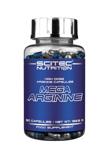 حمض اميني أرجينين ميجا 90 كبسولة من سايتك نيوتريشن Scitec Nutrition Mega Arginine