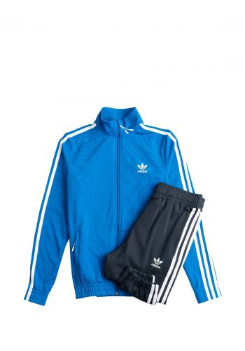 تراكسوت نسائي ازرق و اسود اللون من اديداس Adidas BA2513 Trucksuit