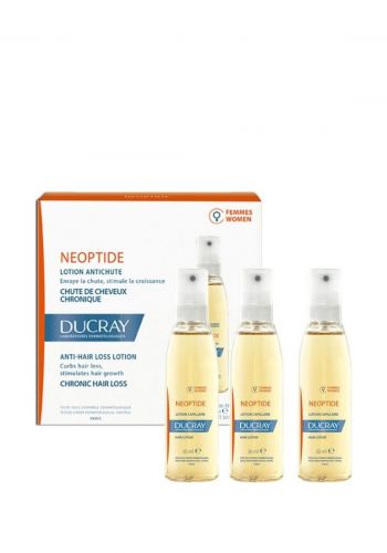لوشن لعلاج تساقط الشعر ثلاث قطع × 30 مل من دوكري Ducray Neoptide Anti Hair Loss Lotion 