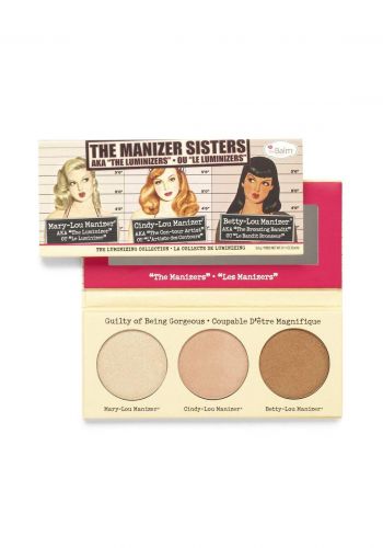 The Balm The Manizer Sisters Highlighter Palette باليت اضاءة