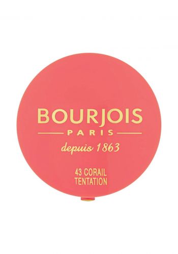 Bourjois Blusher No.43 Corail Tentation 2.5g  احمر خدود