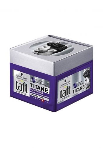Taft Titane Power Gel 6 Taft - 250 ml جل تصفيف الشعر