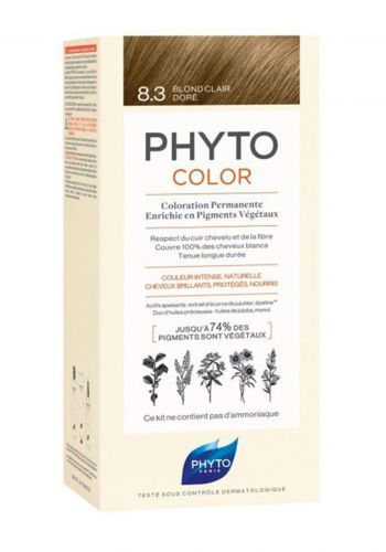 Phyto color 8.3 Light Golden Blonde صبغة شعر