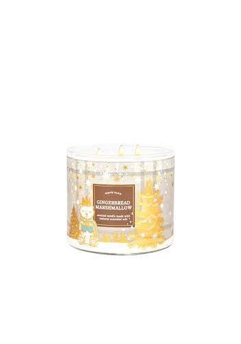 Bath & Body Pineapple Pound Cake Candle شمعة معطرة برائحة كيك أناناس