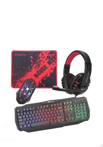 CM-406 xtrike me Gaming Kit سيت كيبورد, ماوس, سماعة وماوس باد