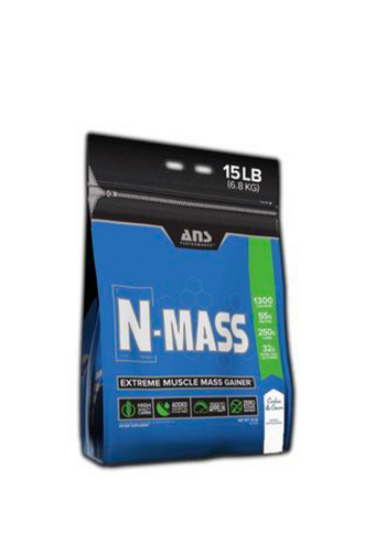 بروتين 6.8 كغم بنكهة الكوكيز والكريمة من اي ان اس بيرفورمانس ANS Performance N-MASS Extreme Muscle Mass Gainer