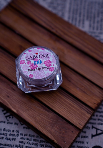 مقشر شفاه بالورد من صابونجي Sabonji Rose Lip Scrub