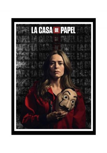 لوحة جدارية la casa de papel